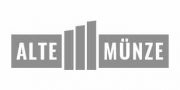 Das Signet der „Alten Münze“ einem Catering Service Partner aus Berlin.
