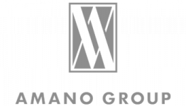 Das Logo der „AMANO GROUP“.